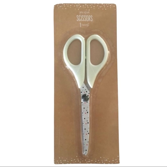 Christmas Dots Stationery Page Flags Scissors Pencil Pens Gold Mint Planner Girl - Picture 4 of 5